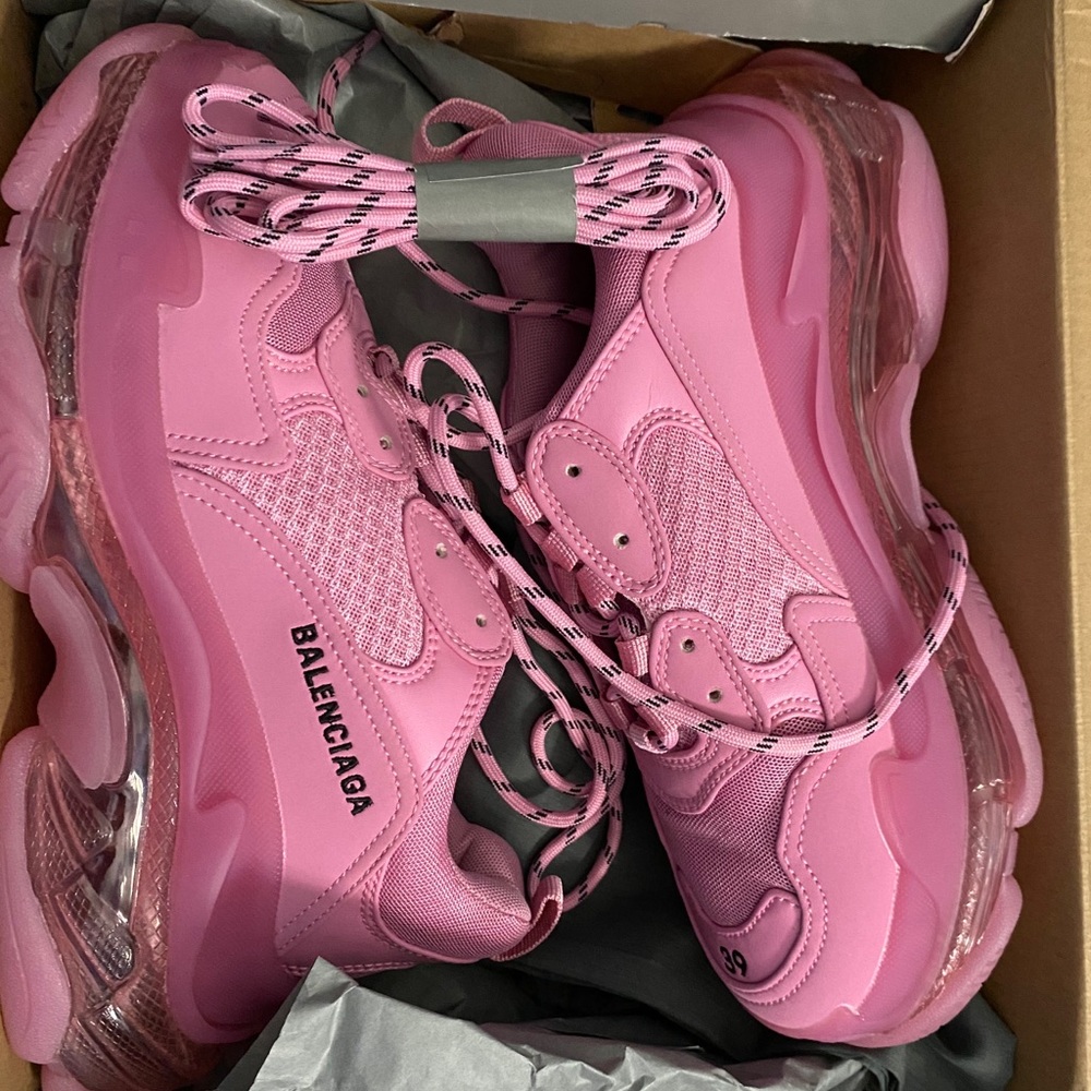 Pink Balenciaga Triple S